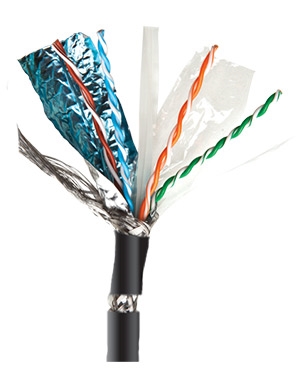 کابل شبکه Cat5e Outdoor متا مدل SFTP PE