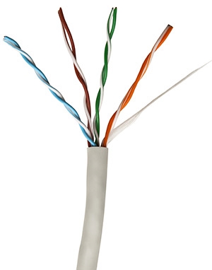 کابل شبکه Cat5e متا مدل UTP PVC