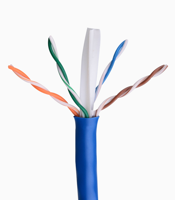 کابل شبکه Cat6 SFTP کی نت پلاس KP-NL6S00305 طول 305 متر
